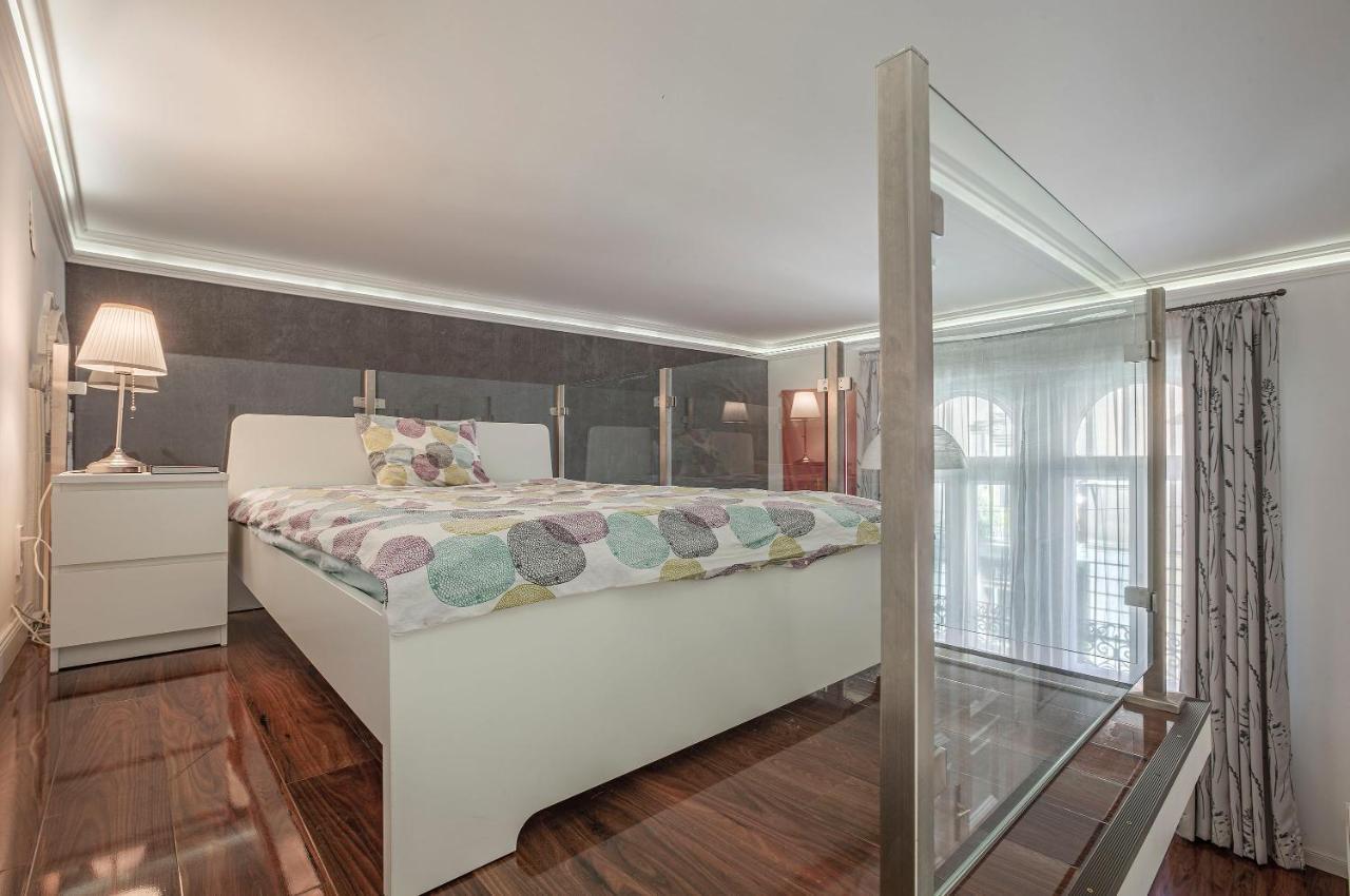 Luxury Art Deco Flat / Big Balcony Apartment Budapest Luaran gambar