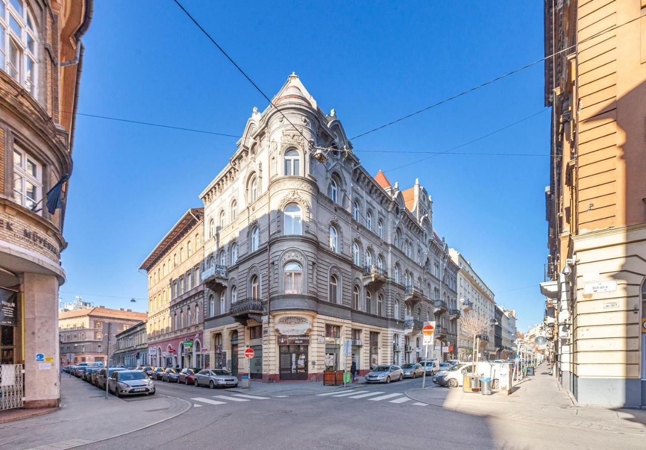 Luxury Art Deco Flat / Big Balcony Apartment Budapest Luaran gambar