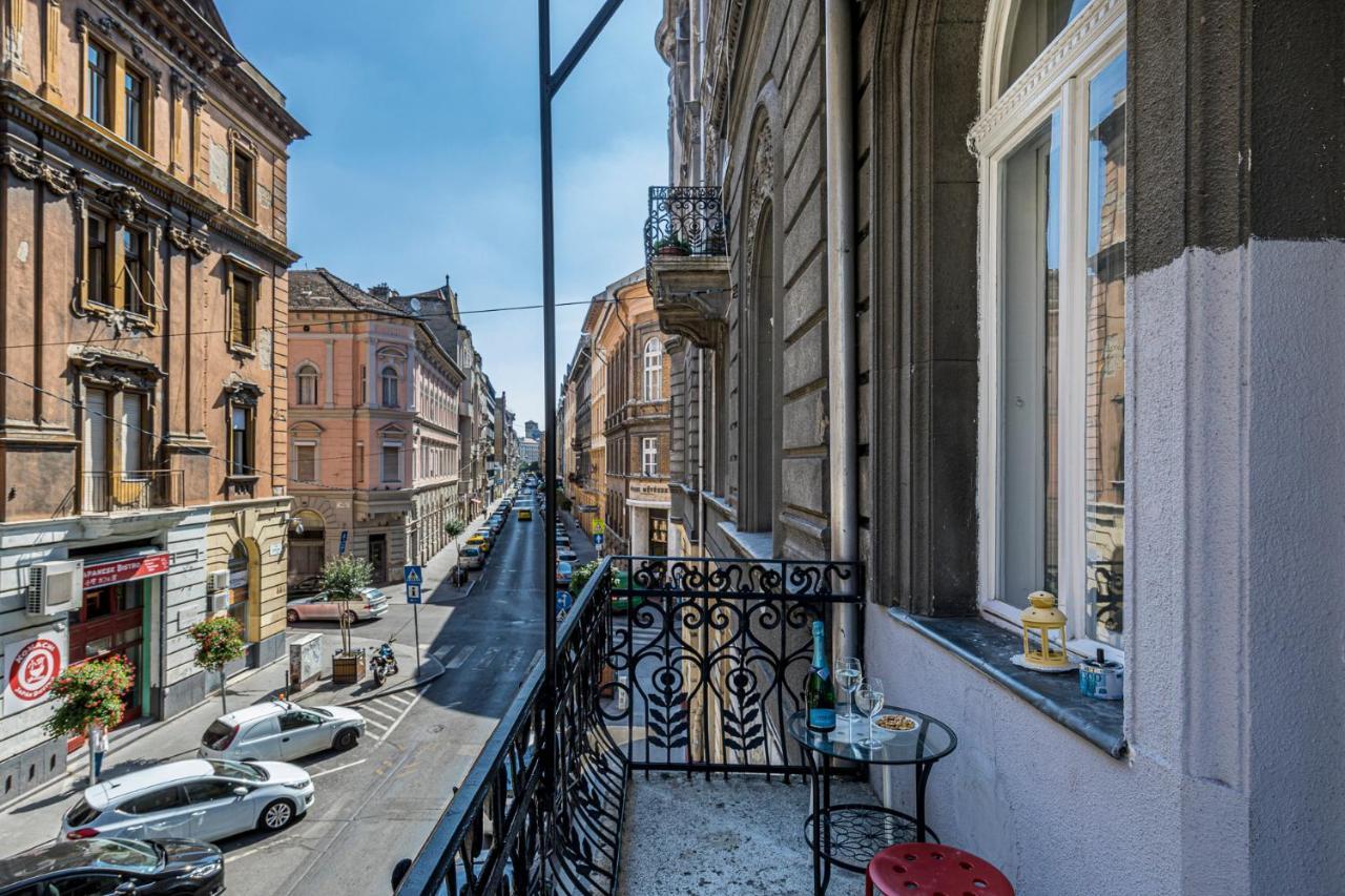 Luxury Art Deco Flat / Big Balcony Apartment Budapest Luaran gambar